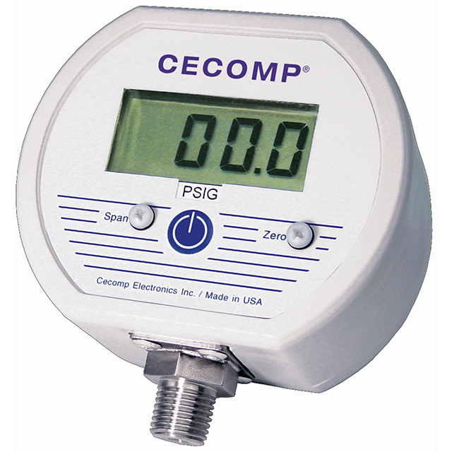 NEMA 4X digital pressure gauge: F4B